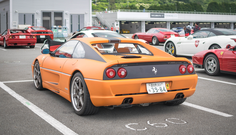 Illustration for article titled This Is How Japan Throws A Ferrari Party